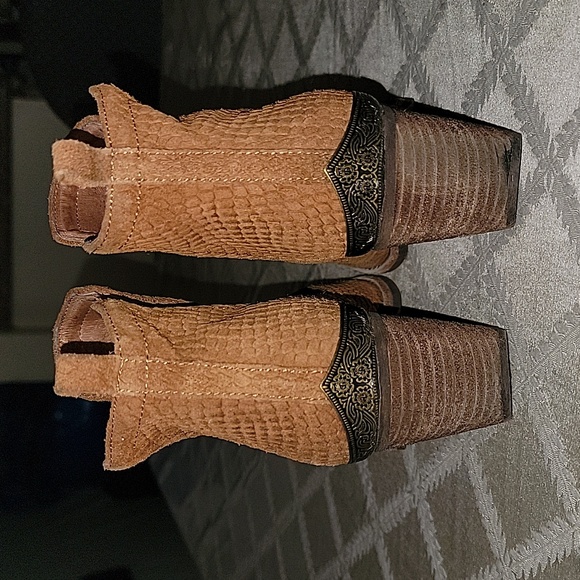 Free People Jeffrey Campbell Cromwell Hunt the Plains Western Boots - Picture 7 of 15